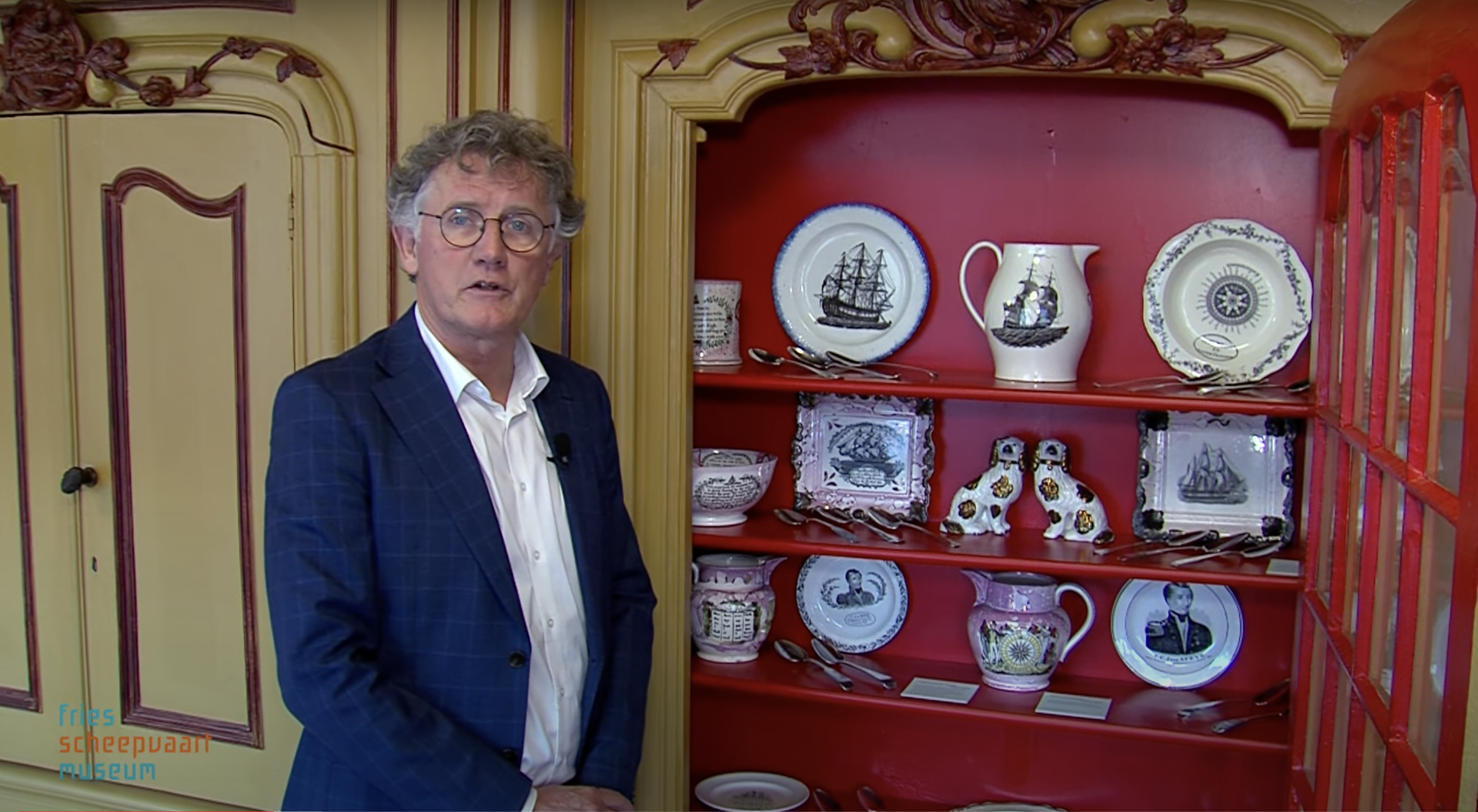 Reis door Europa in het museum