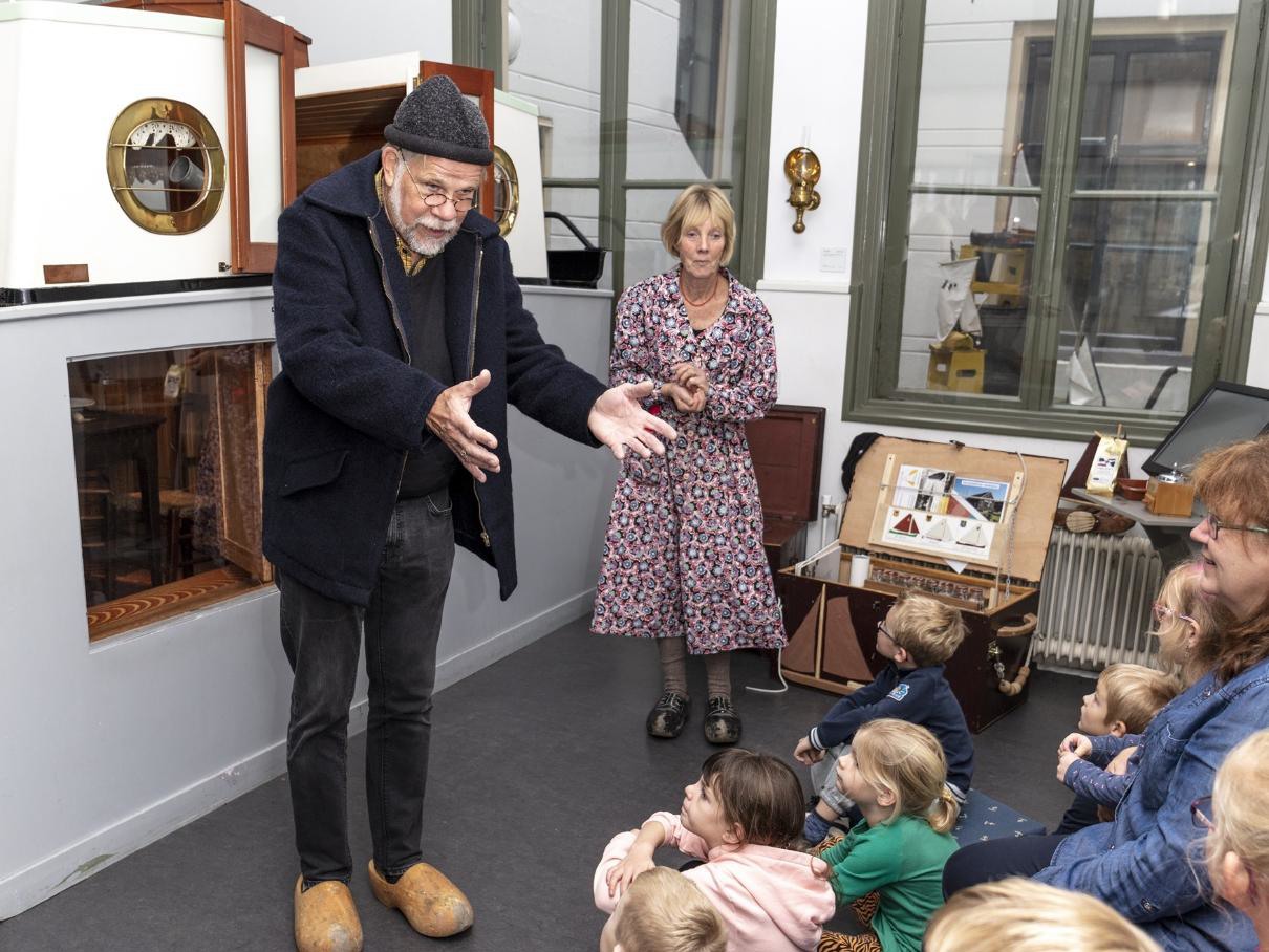 Leskist bij Pake syn Skûtsje