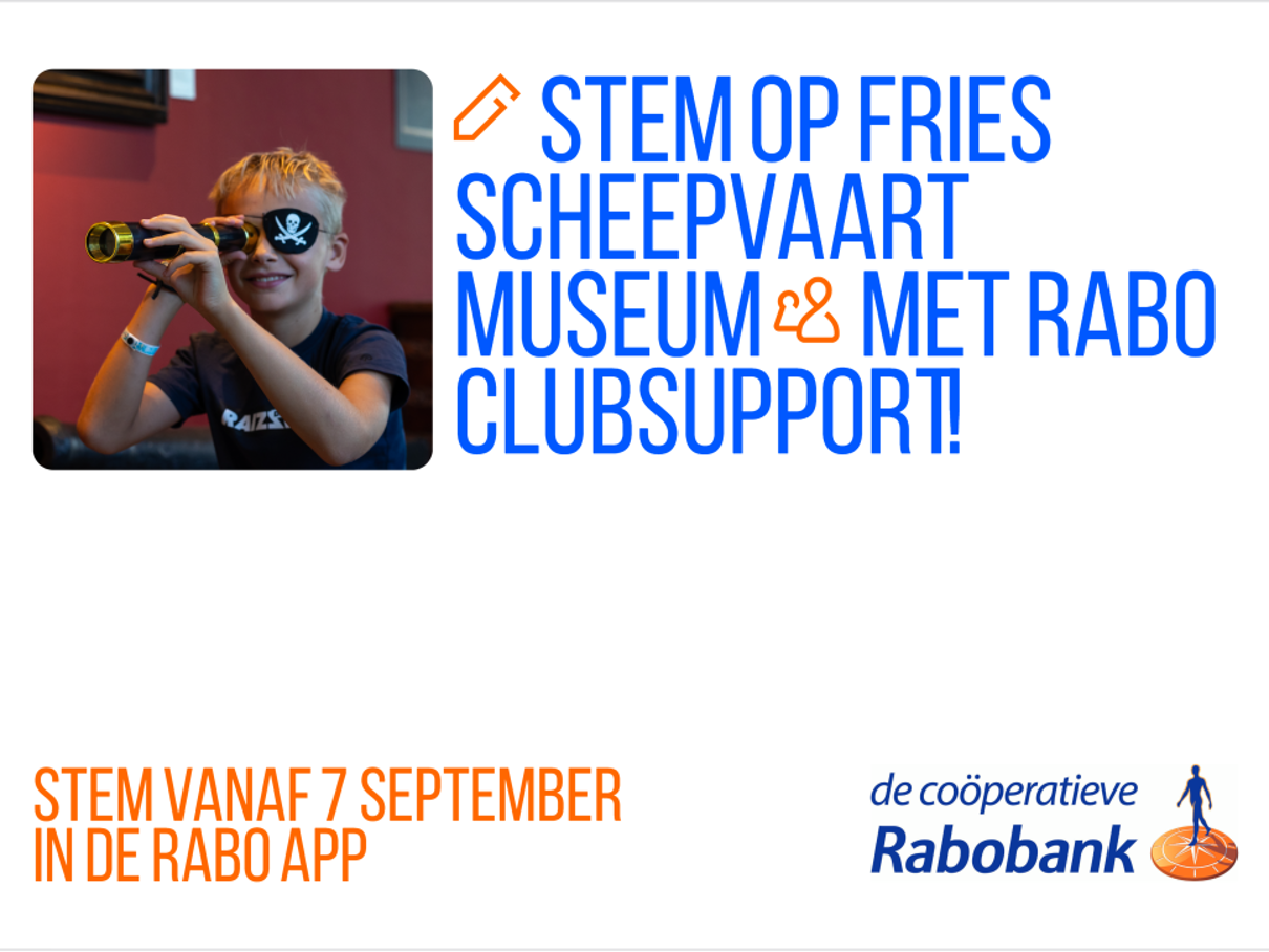 Stem op ons via Rabo ClubSupport!