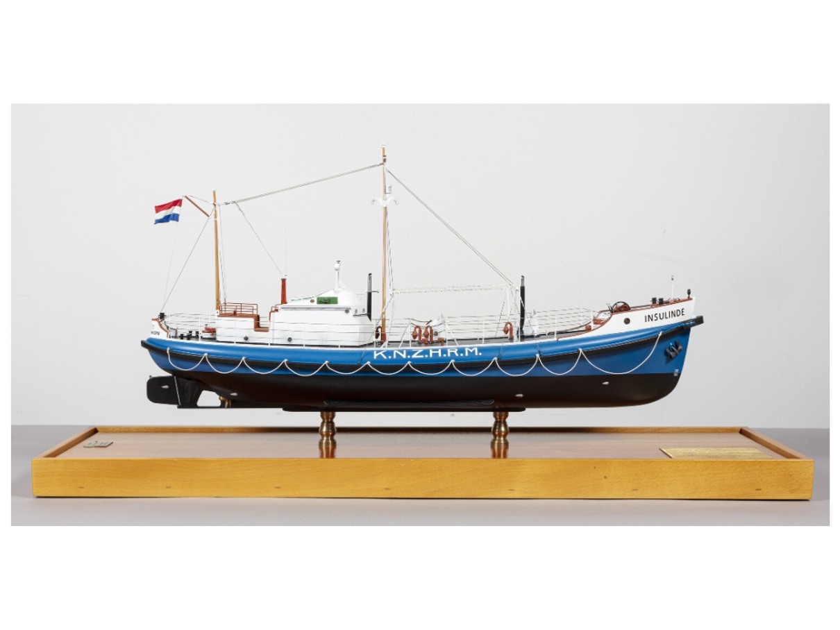 scheepsmodellen van reddingboten