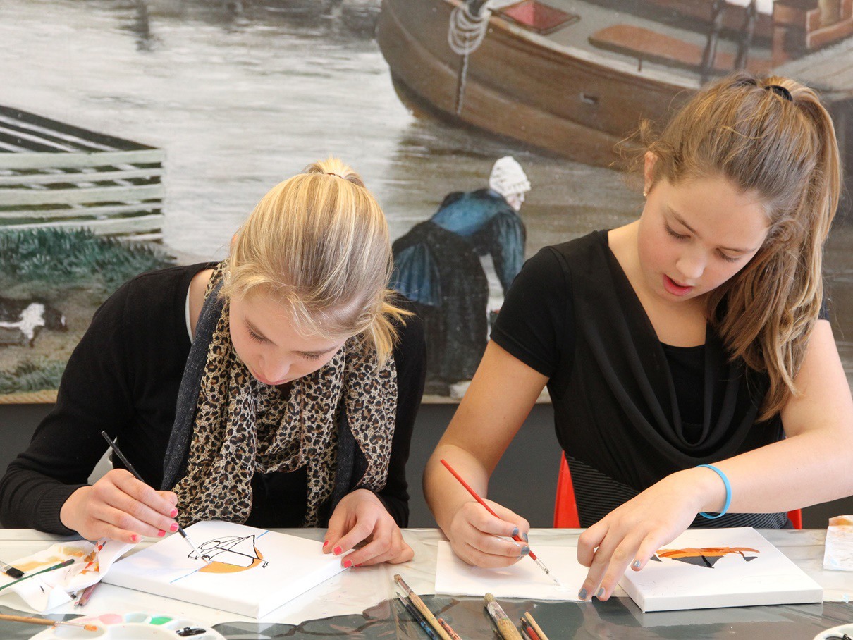 scheepjes schilderen